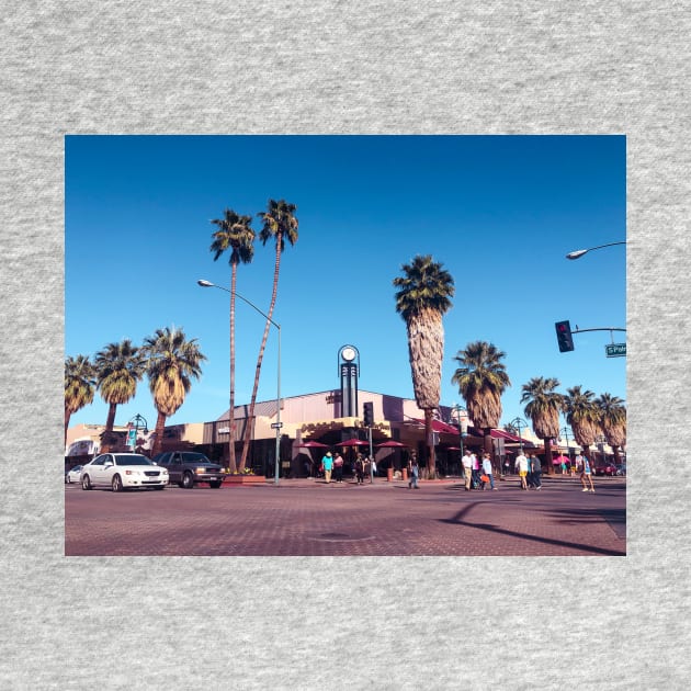 Downtown Palm Springs Street Crossing by offdutyplaces